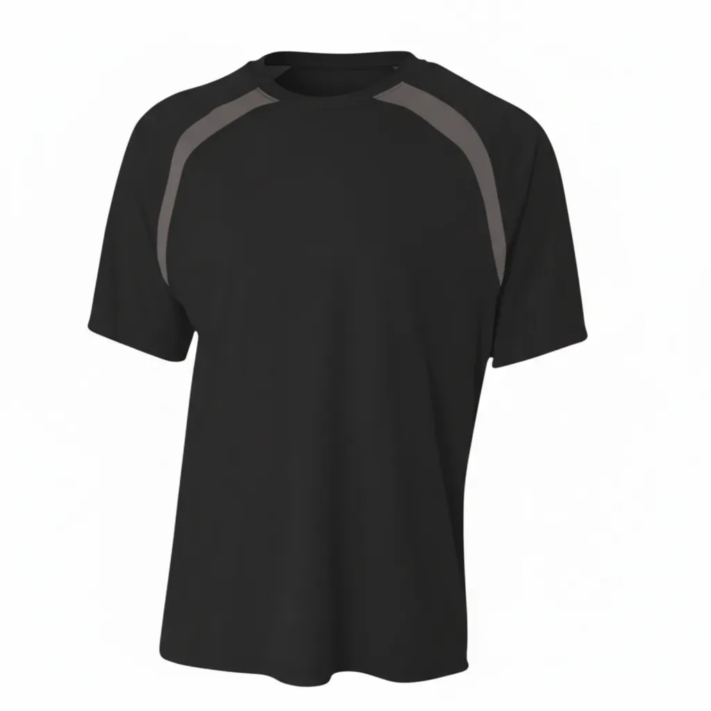 Spartan Short Sleeve Color Block Crew