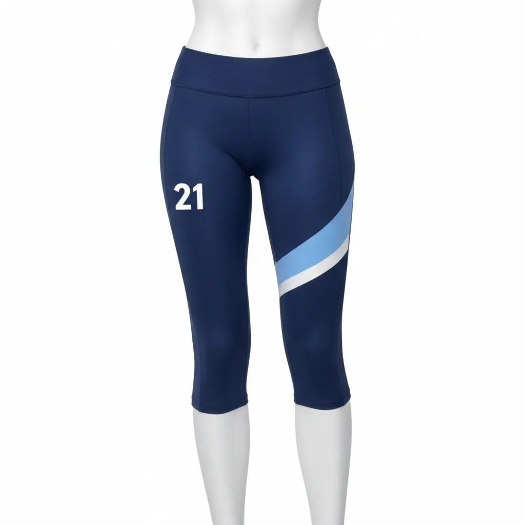 Pantalones Volleyball Femenino Moderno 3/4