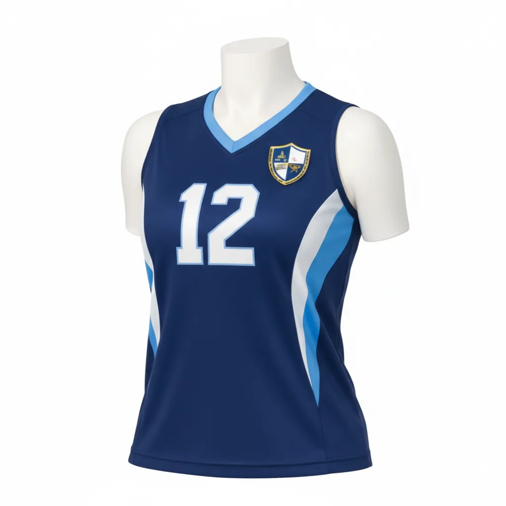 Camisa de Volleyball Femenino Moderno (Sin Manga)